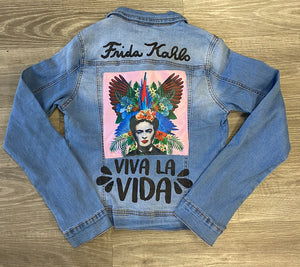 Frida Viva la Vida Denim Jacket S-L